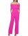 Vince Camuto Off-The-Shoulder Overlay Jumpsuit Fuchsia ID-ASZN8009