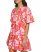 Vince Camuto Floral-Print Piped Minidress Red/Pink Floral ID-WWUN3881