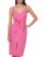 Vince Camuto Smocked Tie-Front Dress Fuchsia ID-ENCH5759