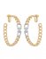 Vince Camuto Link-Hoop Clip-On Earrings Gold Metallic ID-JNHY9057