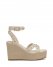 Vince Camuto Feegella Wedge Sandal Warm Vanilla ID-LZOH8010