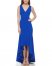 Vince Camuto Fluted-Hem Gown Cobalt ID-BYYA8474