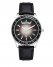 Vince Camuto Ombré Dial Faux Leather Band Watch Black ID-TLDO4958