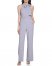 Vince Camuto Bow-Neck Jumpsuit Gray ID-JEER0414
