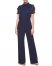 Vince Camuto Puff-Sleeve Jumpsuit Navy ID-BANM9582