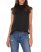 Vince Camuto Lace Cap-Sleeve Blouse Rich Black ID-WUUA2484