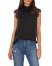 Vince Camuto Lace Cap-Sleeve Blouse Rich Black ID-WUUA2484