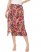 Vince Camuto Printed Tie-Front Midi Skirt Chili Oil ID-MXBG2366