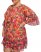 Vince Camuto Floral-Print Chiffon Ruffled Dress(Plus Size) Rust ID-BRBN5730