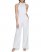 Vince Camuto Bow-Neck Halter Jumpsuit Ivory ID-KRWD3105