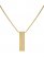 Vince Camuto Pavé Rectangle Pendant Necklace Gold Metallic ID-VYAQ3438