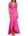 Vince Camuto Ruffled Asymmetrical Gown Fuchsia ID-MGRR7698