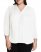 Vince Camuto V-Neck Inverted-Pleat Top (Plus Size) New Ivory ID-HHVW4171