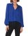 Vince Camuto Pleated Tie-Neck Blouse Twilight Blue ID-LGMJ0260