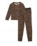 Vince Camuto Printed Top And Joggers Pajama Set Texture Stripe ID-MZCI1518