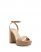 Vince Camuto Pendry Platform Sandal Sandstone ID-UGXE7921
