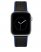 Vince Camuto Two-Tone Perforated Leather Band For Apple Watch Black ID-XKSV5805
