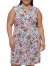 Vince Camuto Floral-Print Faux-Wrap Dress (Plus Size) Blue ID-WUIB9663