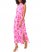 Vince Camuto Floral-Print Maxi Dress Hot Pink ID-ODGF3076