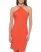 Vince Camuto Necklace-Detail Twist-Top Halter Dress Bright Red ID-MHDD1187