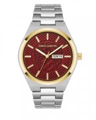 Vince Camuto Crest-Dial Watch Silver ID-BZEN5872