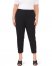 Vince Camuto Twill Cropped Trousers (Plus Size) Rich Black ID-JKNK9868
