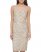 Vince Camuto Sequined Sleeveless Cocktail Dress Champagne ID-SYDQ8118