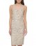 Vince Camuto Sequined Sleeveless Cocktail Dress Champagne ID-SYDQ8118