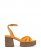 Vince Camuto Freesie Platform Sandal Orange ID-QGZJ2145