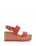 Vince Camuto Miapelle Platform Sandal Sunset Orange ID-JATB0878
