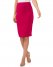 Vince Camuto Midi Pencil Skirt Bright Red ID-KBOF9670