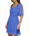 Vince Camuto Shirred Fit-And-Flare Dress Cobalt ID-FBRJ8286