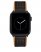 Vince Camuto Two-Tone Perforated Leather Band For Apple Watch Black ID-NTBW1684