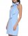 Vince Camuto Bow-Neck Dress Light Blue ID-YZCA8765