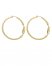 Vince Camuto Twisted Hoop Earrings Gold Metallic ID-OZNW4420