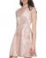 Vince Camuto Jacquard Cap-Sleeve Dress Blush ID-GWSY3331