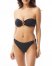 Vince Camuto Ring-Accent Bandeau Bikini Top Black ID-DGHW9990