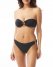 Vince Camuto Ring-Accent Bandeau Bikini Top Black ID-DGHW9990