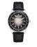 Vince Camuto Ombré Dial Faux Leather Band Watch Black ID-DAUU5029