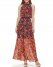 Vince Camuto Floral-Print Smocked Maxi Dress (Plus Size) Navy Multi ID-LOWC0060