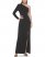 Vince Camuto One-Shoulder Gown Black ID-VVLB3767