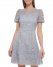 Vince Camuto Lace Fit-And-Flare Dress Gray ID-VGVT9579