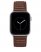 Vince Camuto Topstitched Leather Band For Apple Watch Brown ID-WETD0991