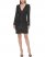 Vince Camuto Sequined Twist-Front Dress Black ID-PPLO9320