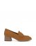 Vince Camuto Carissla Heeled Loafer Golden Rod Suede ID-MZHR9434