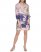 Vince Camuto Floral-Print Colorblock Dress (Petite) Light Pink ID-HLAS4352