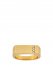 Vince Camuto Pavé Rectangular Bar Ring Gold Metallic ID-QYNV5214