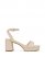 Vince Camuto Pendreya Platform Sandal Warm Vanilla ID-TSRO1049