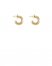 Vince Camuto Pavé Goldtone Chunky Open Hoop Earrings Gold Metallic ID-SIVL1192