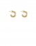 Vince Camuto Pavé Goldtone Chunky Open Hoop Earrings Gold Metallic ID-SIVL1192